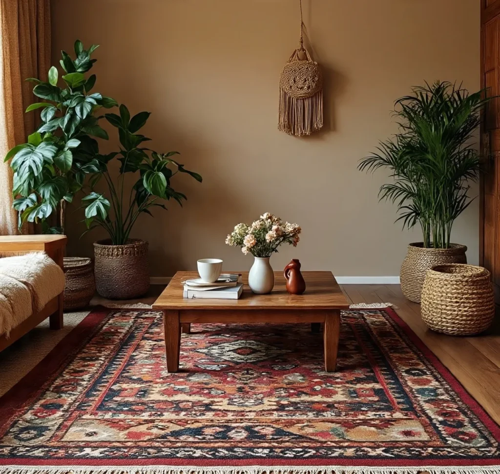 13-Bohemian Living Room Idea