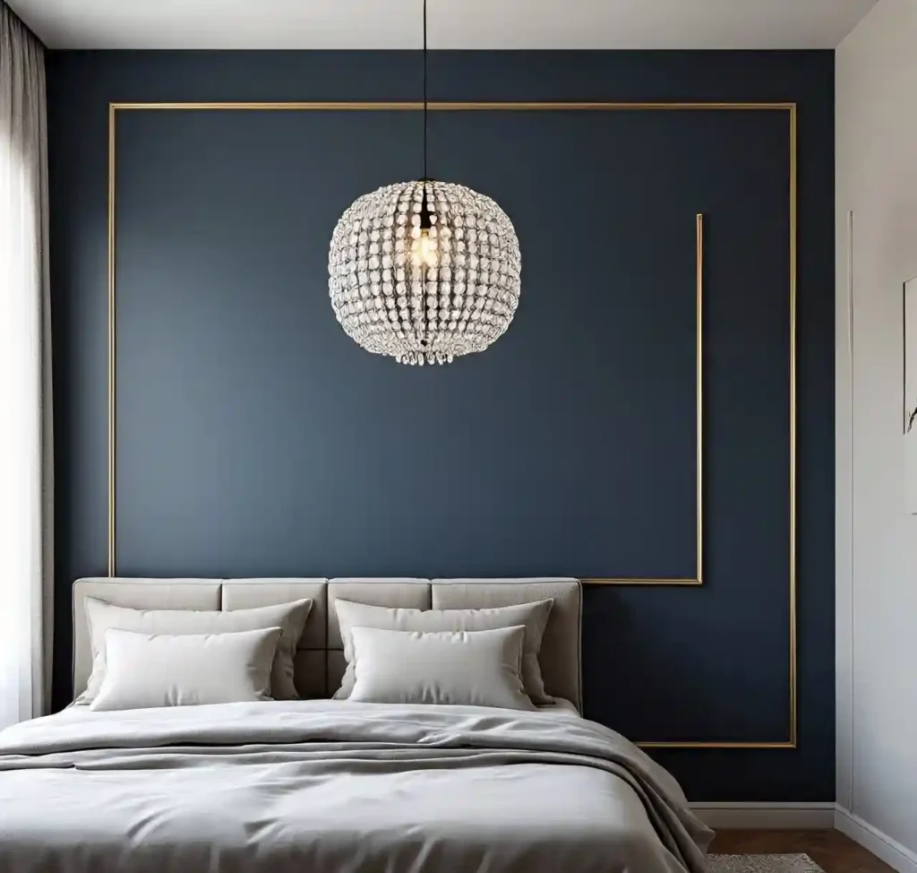 13-DIY Wall Molding Idea