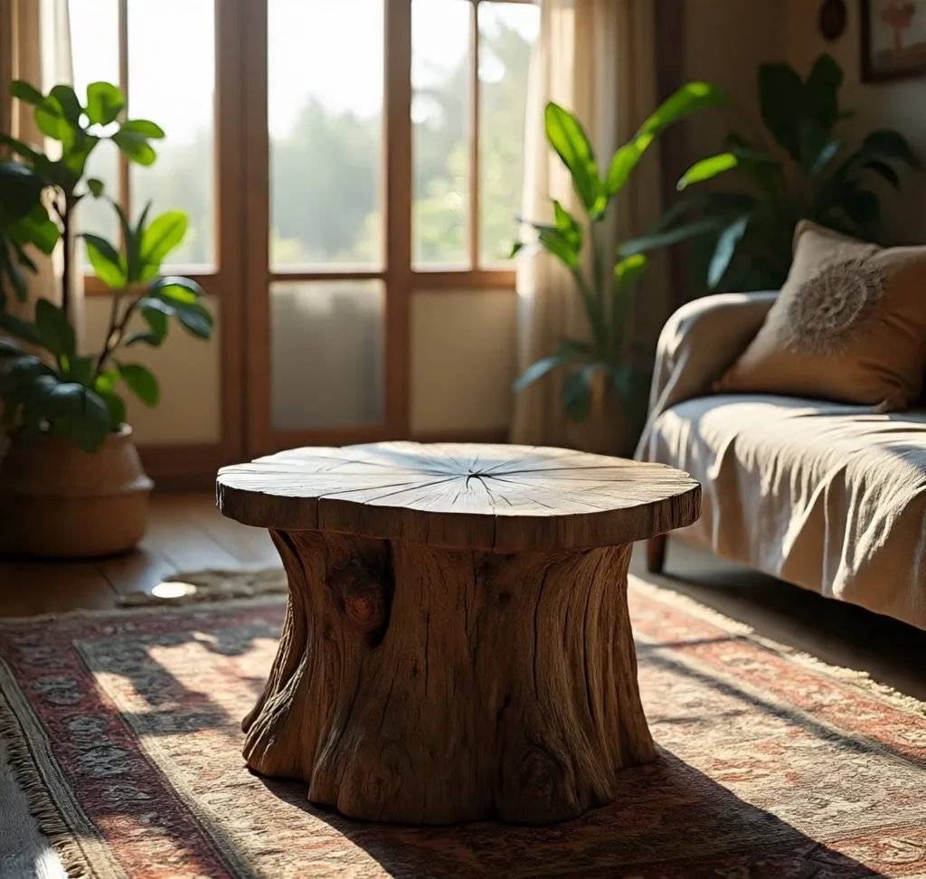 15-Boho-Chic Coffee Table Idea