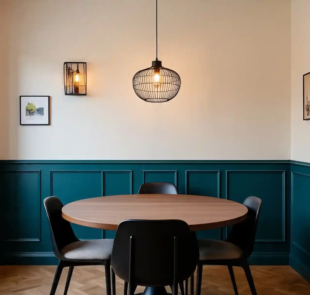 16-DIY Wall Molding Idea