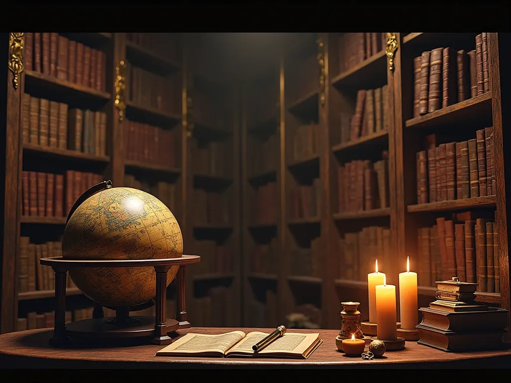 2-Dark Academia Decor Idea