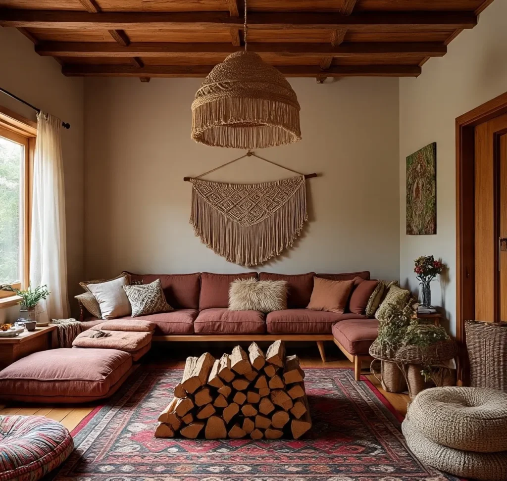 20-Bohemian Living Room Idea