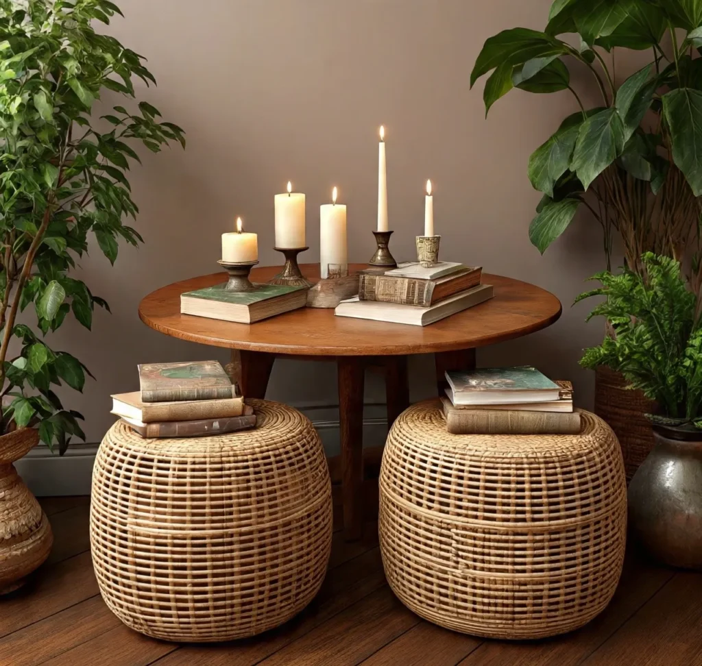 20-Boho-Chic Coffee Table Idea