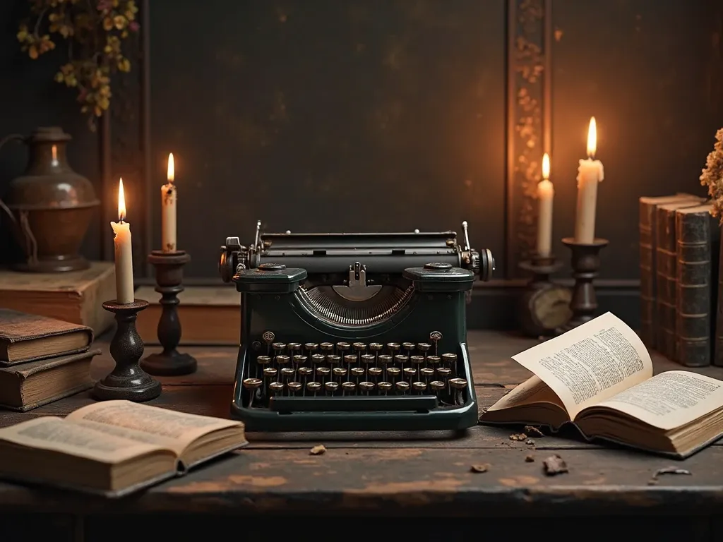 28-Dark Academia Decor Idea