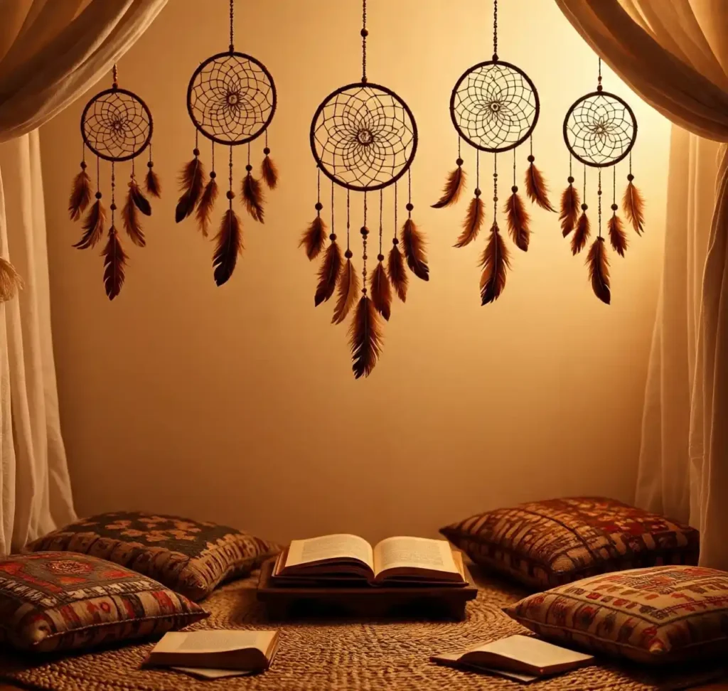 29-Boho Reading Nook Idea