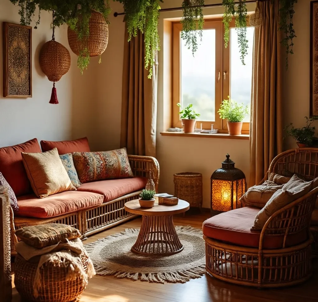 30-Bohemian Living Room Idea
