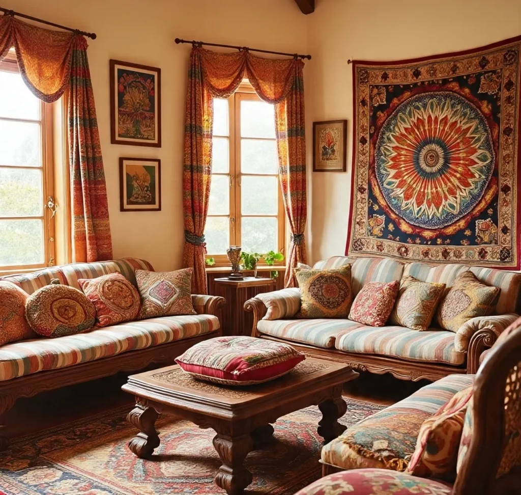 5-Bohemian Living Room Idea