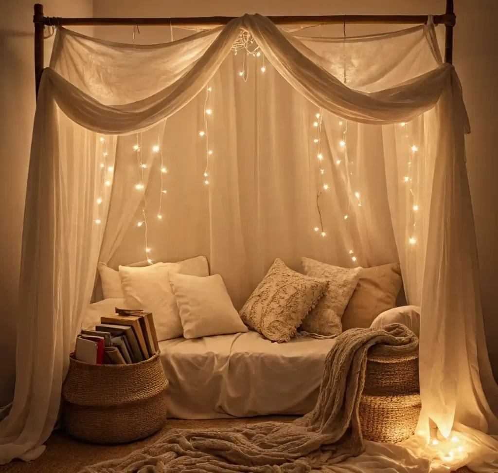 5-Boho Reading Nook Idea