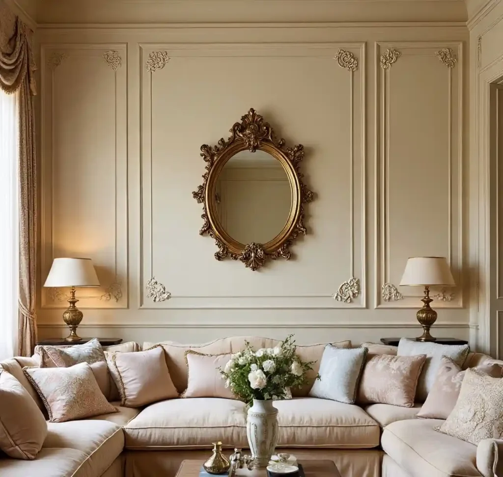 8-DIY Wall Molding Idea