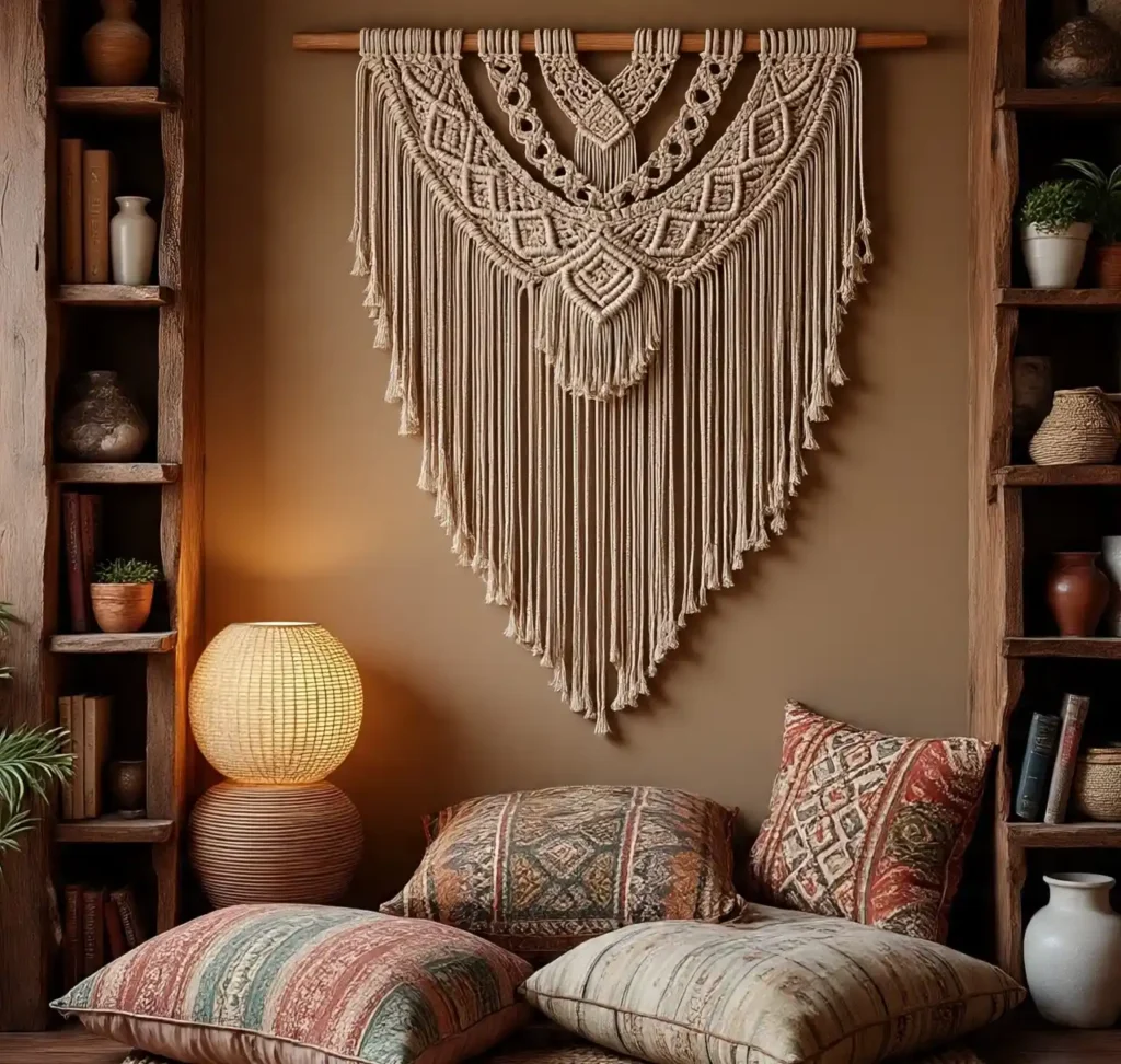 9-Boho Reading Nook Idea