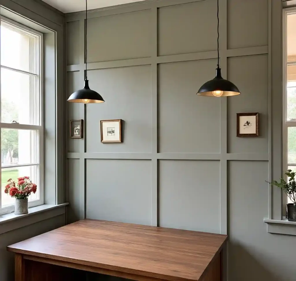 9-DIY Wall Molding Idea