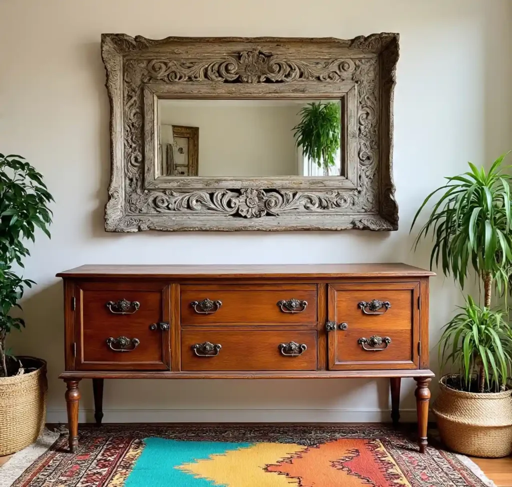 15-Distressed Mirror Idea