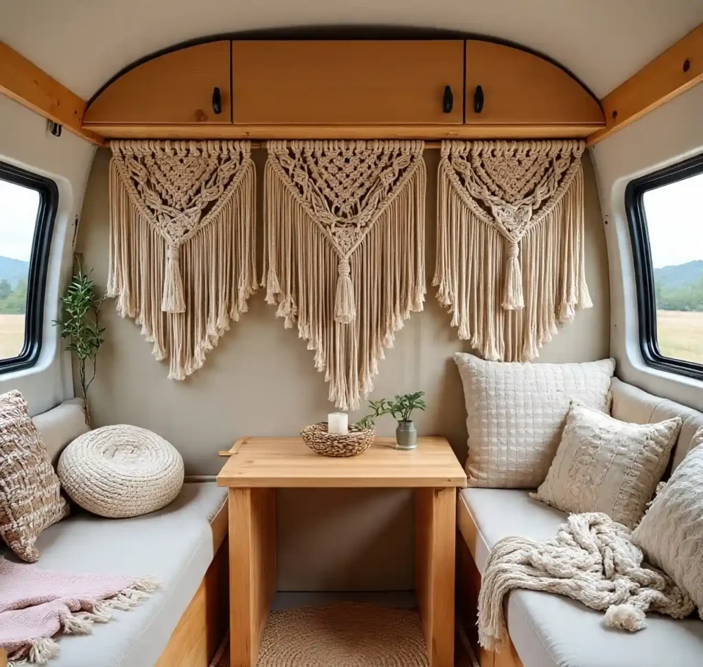 2-Bohemian Camper Van Interior Ideas
