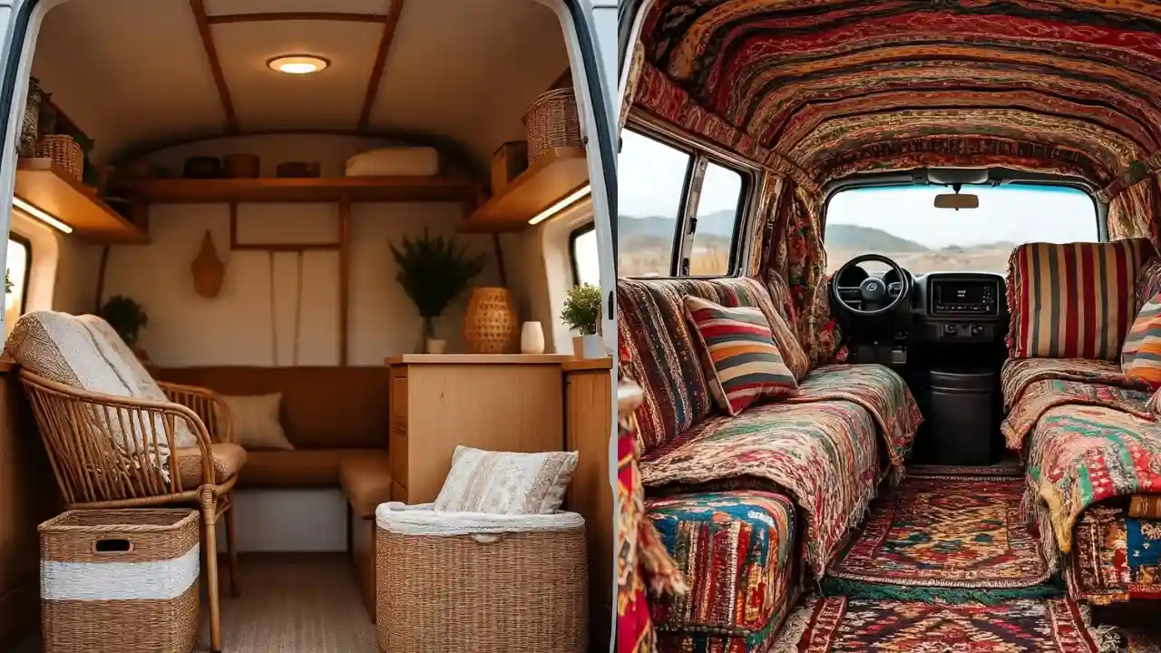 20 Stunning Bohemian Camper Van Interior Ideas for a Cozy Wanderlust Lifestyle