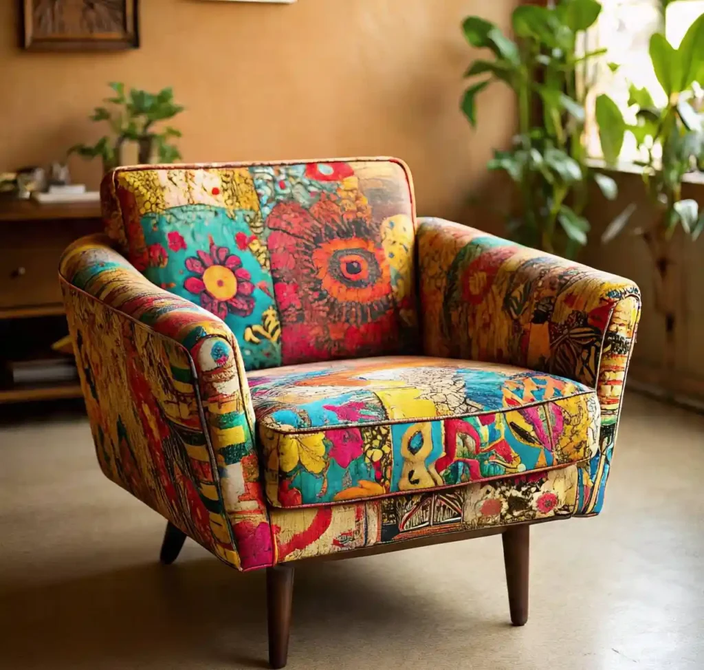 30-Boho Mid-Century Modern Living Room Ideas