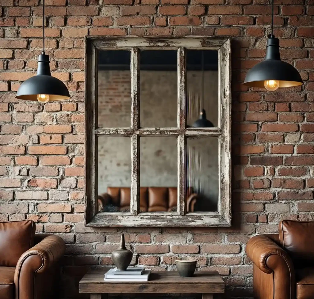 7-Distressed Mirror Idea