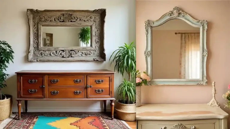 Gorgeous Distressed Mirror Ideas for a Timeless Vintage Look