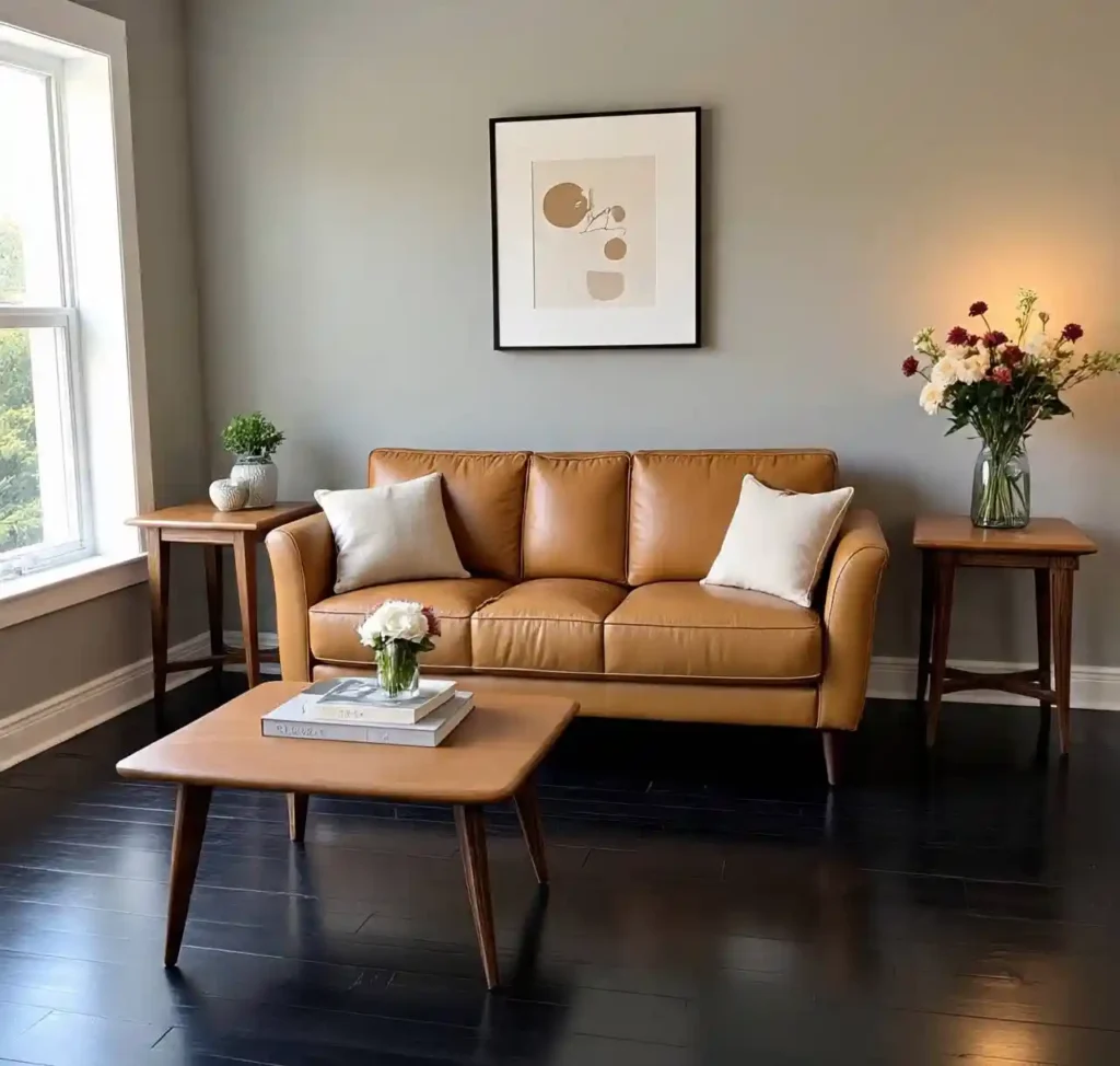 10-Black Hardwood Floor Idea