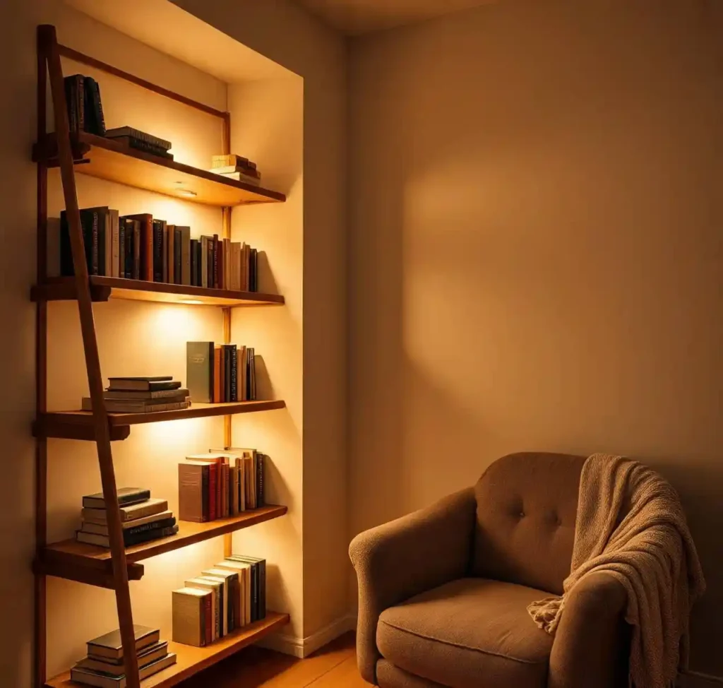 10-Ladder Shelf Idea