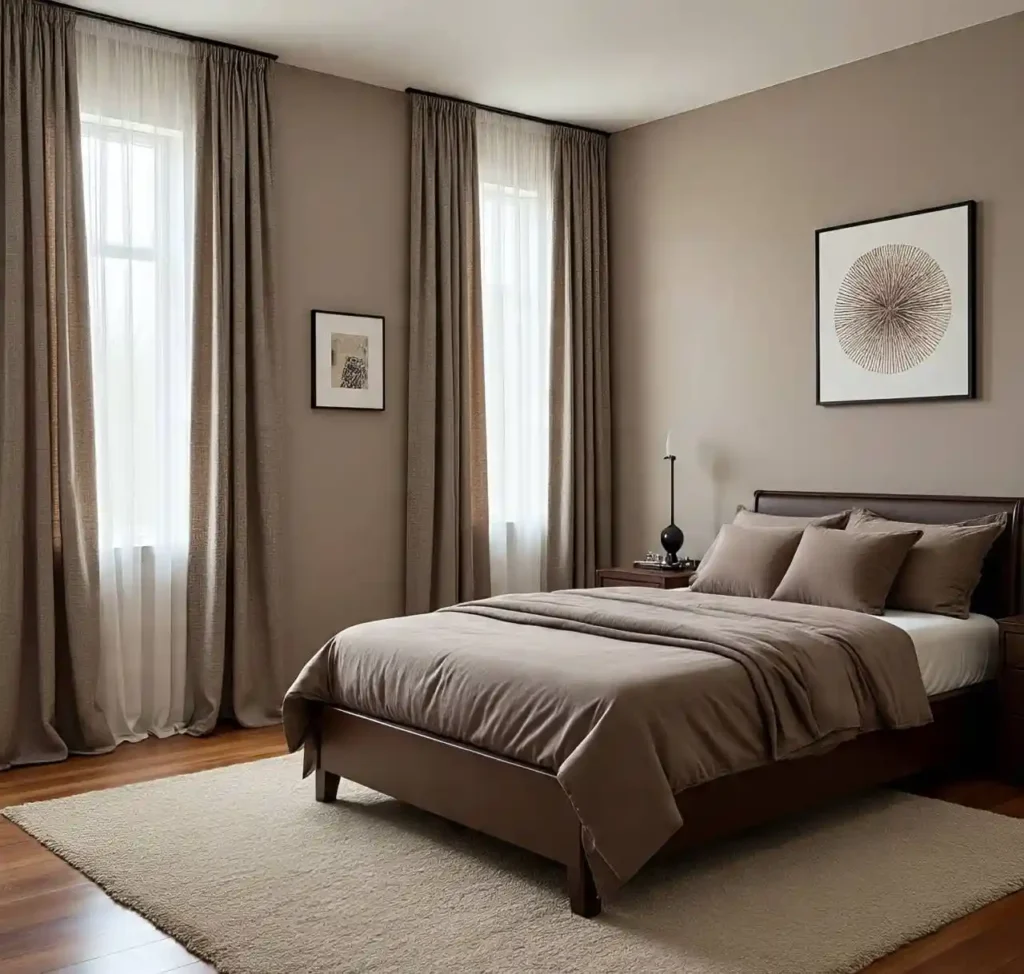11-Brown Bedroom Idea