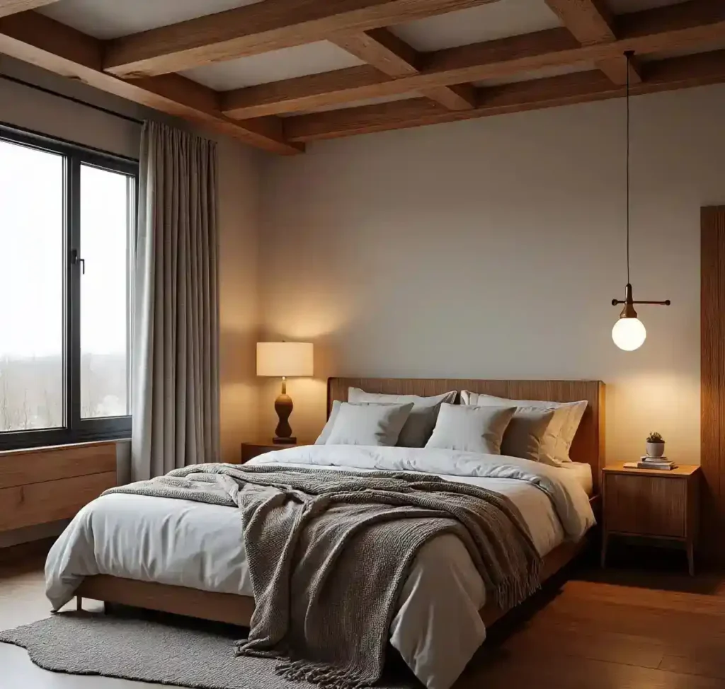 11-Scandinavian Cozy Hygge Bedroom