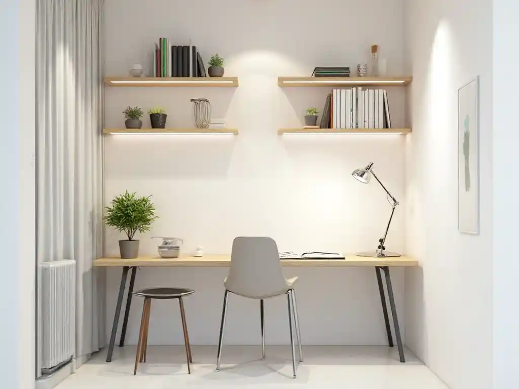 11-Small Home Office Decor Idea