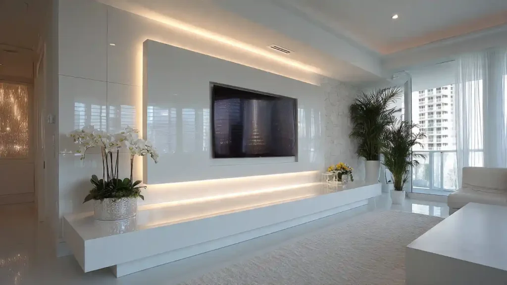 11-TV Wall Decor Idea