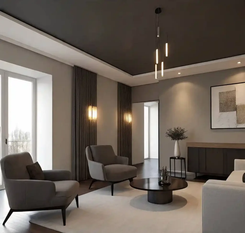 12-Grey Living Room Idea