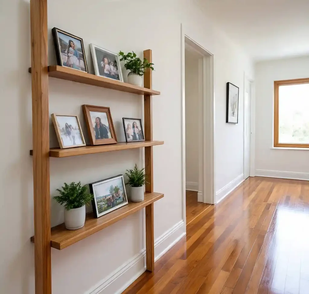 12-Ladder Shelf Idea