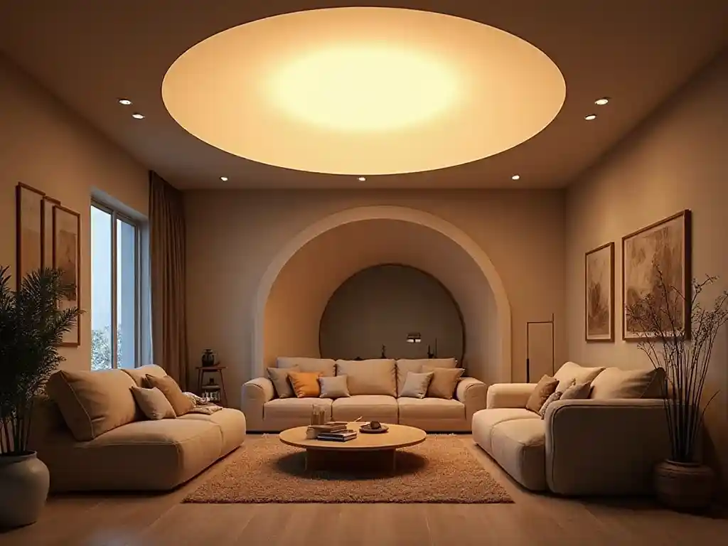 12-Modern Ceiling Light Idea