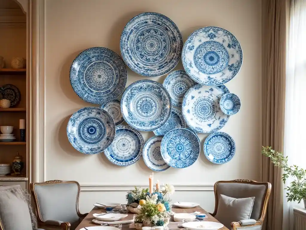 12-Round Wall Decor Idea