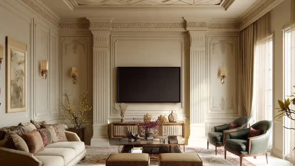 12-TV Wall Decor Idea