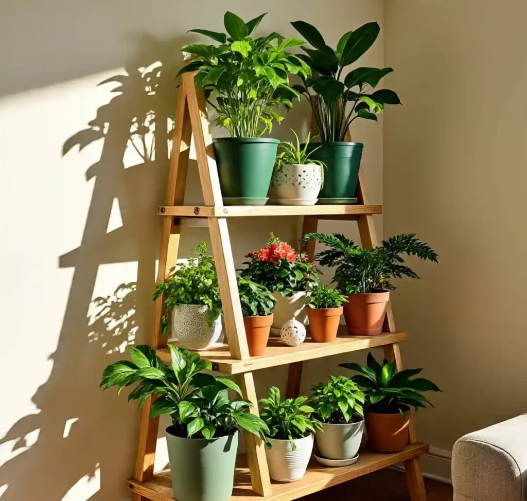 13-Ladder Shelf Idea