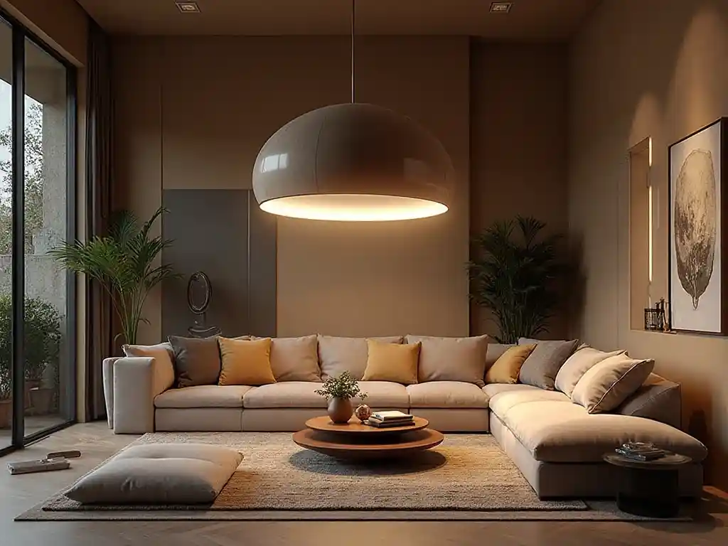 13-Modern Ceiling Light Idea