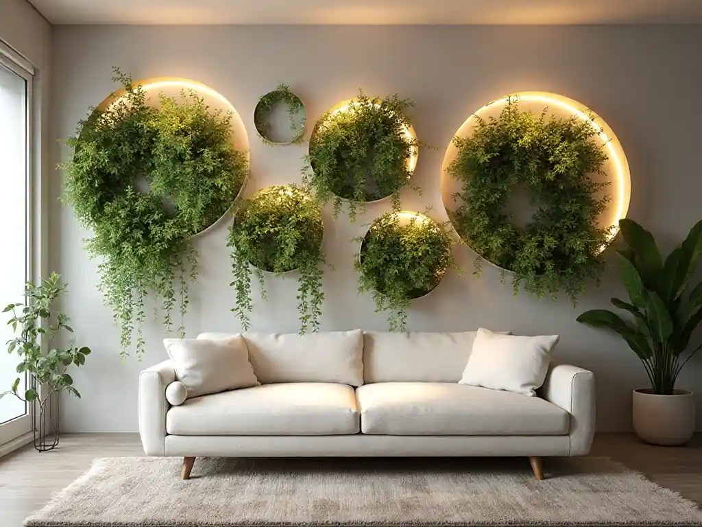 13-Round Wall Decor Idea
