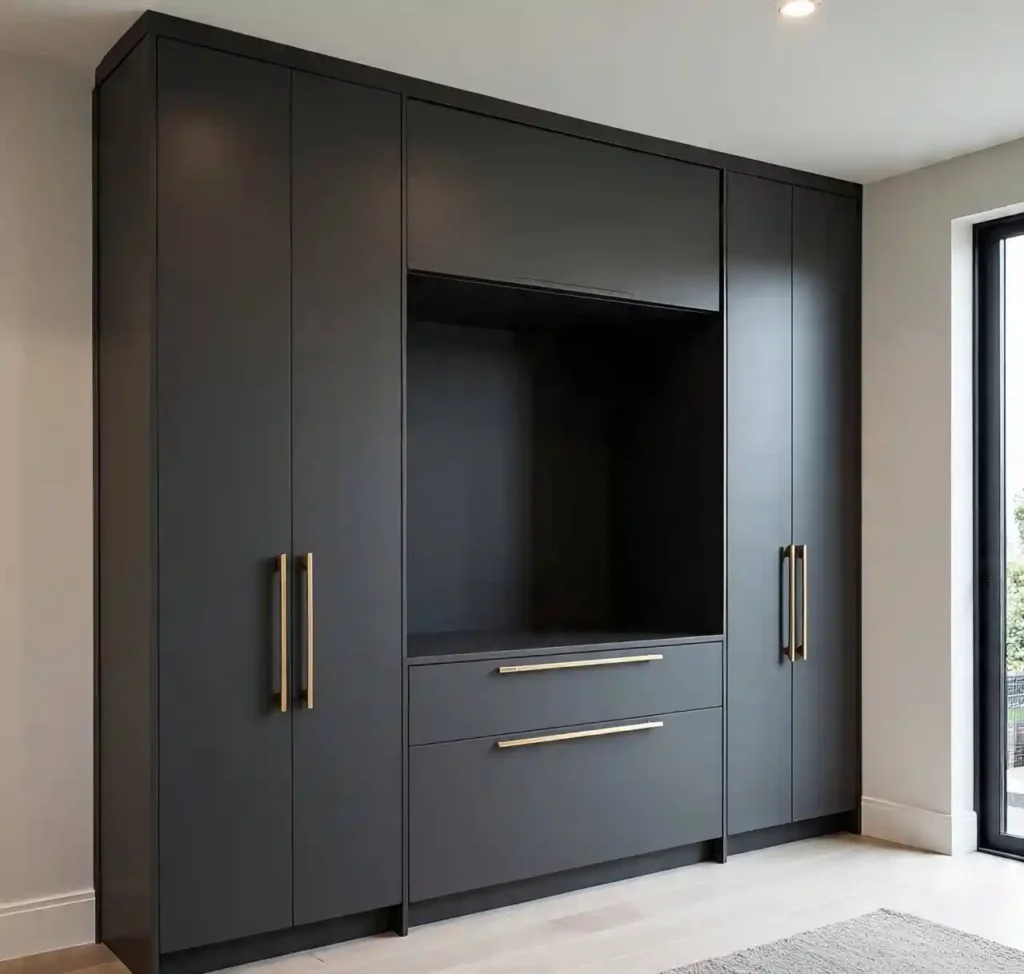 15-Black Iron Ore Office Decor Idea