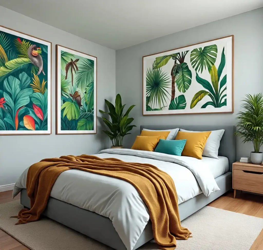 15-Rainforest Bedroom Retreat Idea