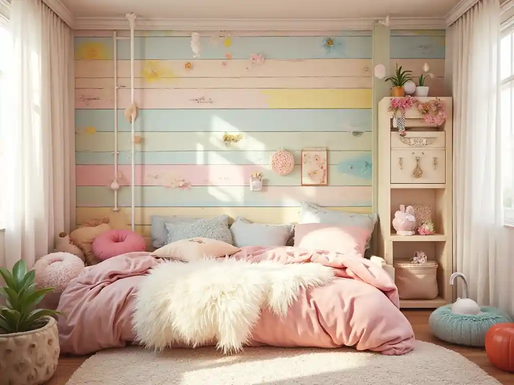 15-Shiplap Accent Wall Idea