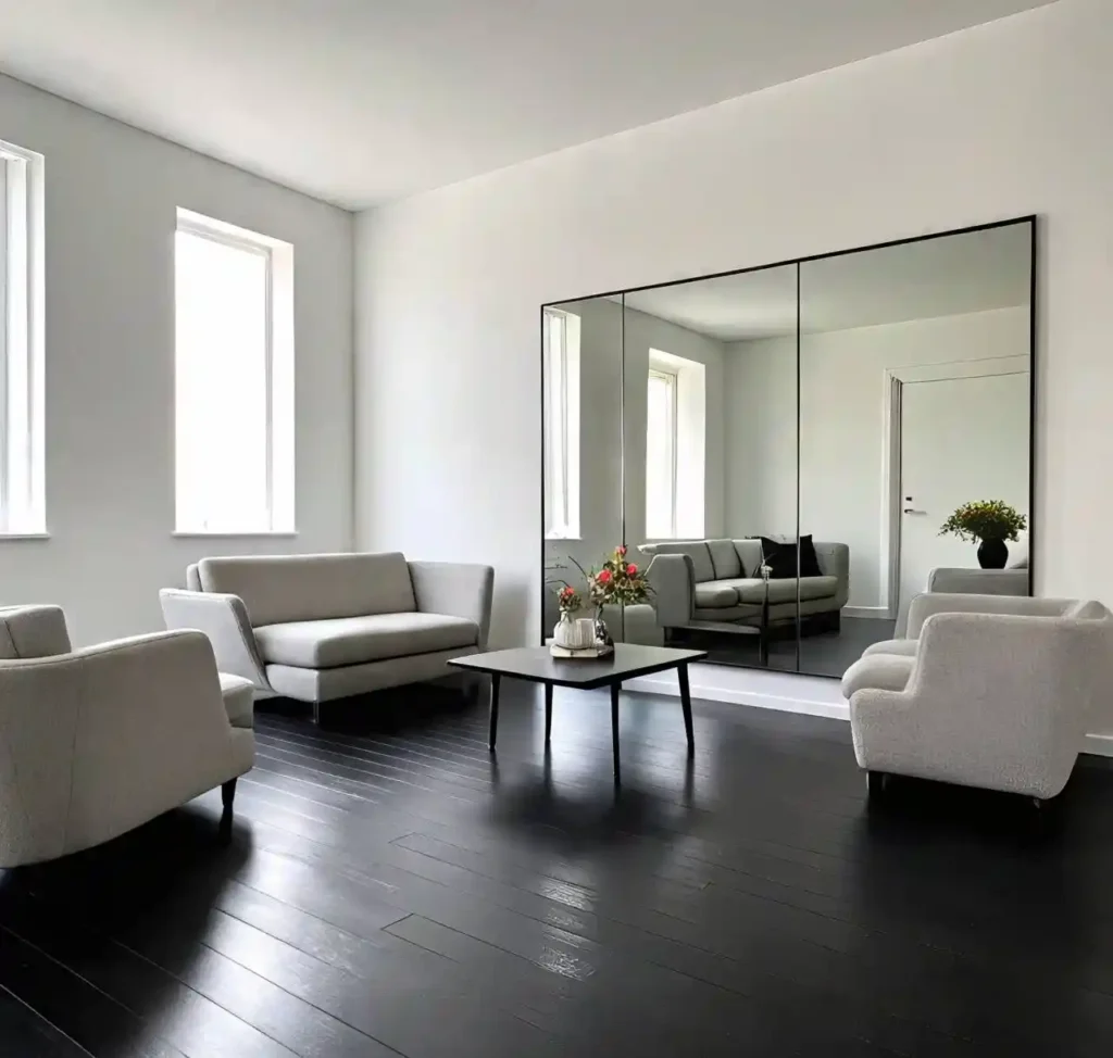 16-Black Hardwood Floor Idea