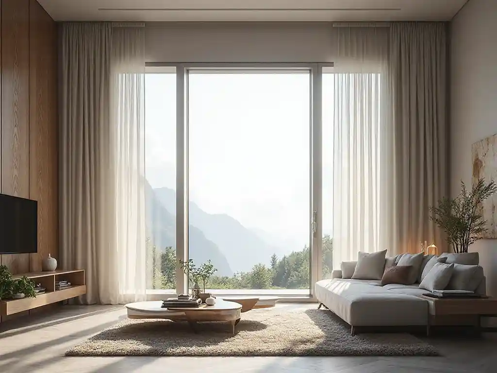 16-Choose Curtains That Frame the Room