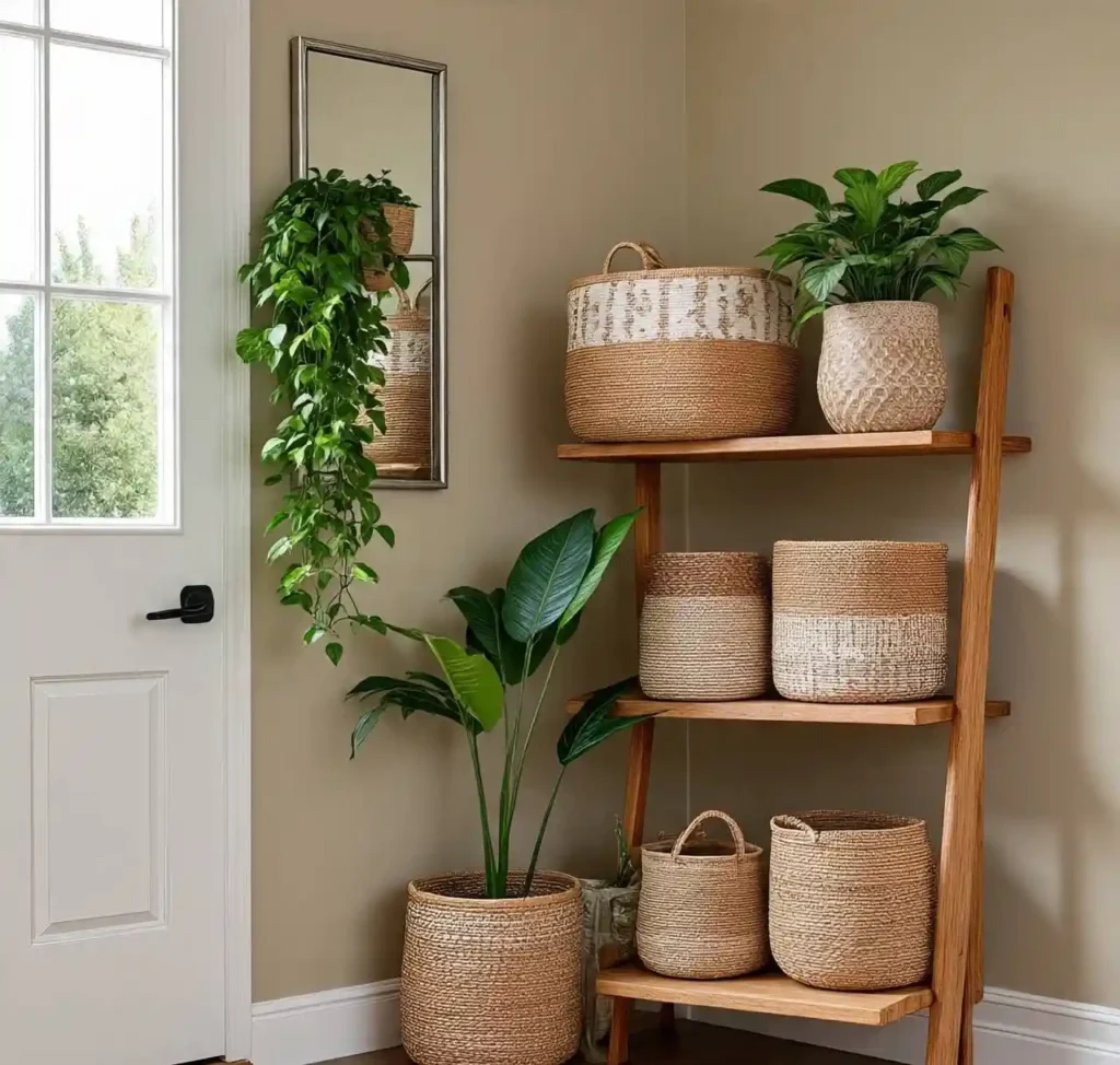 16-Ladder Shelf Idea