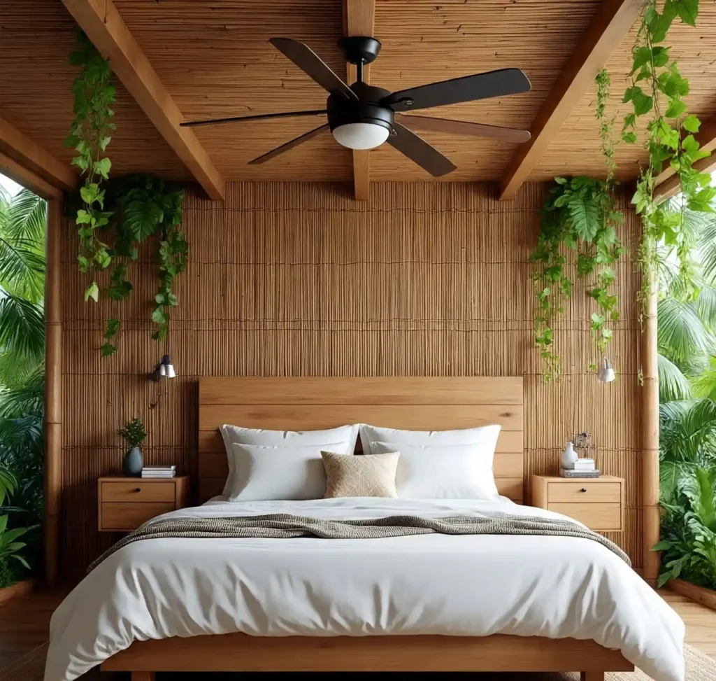 16-Rainforest Bedroom Retreat Idea