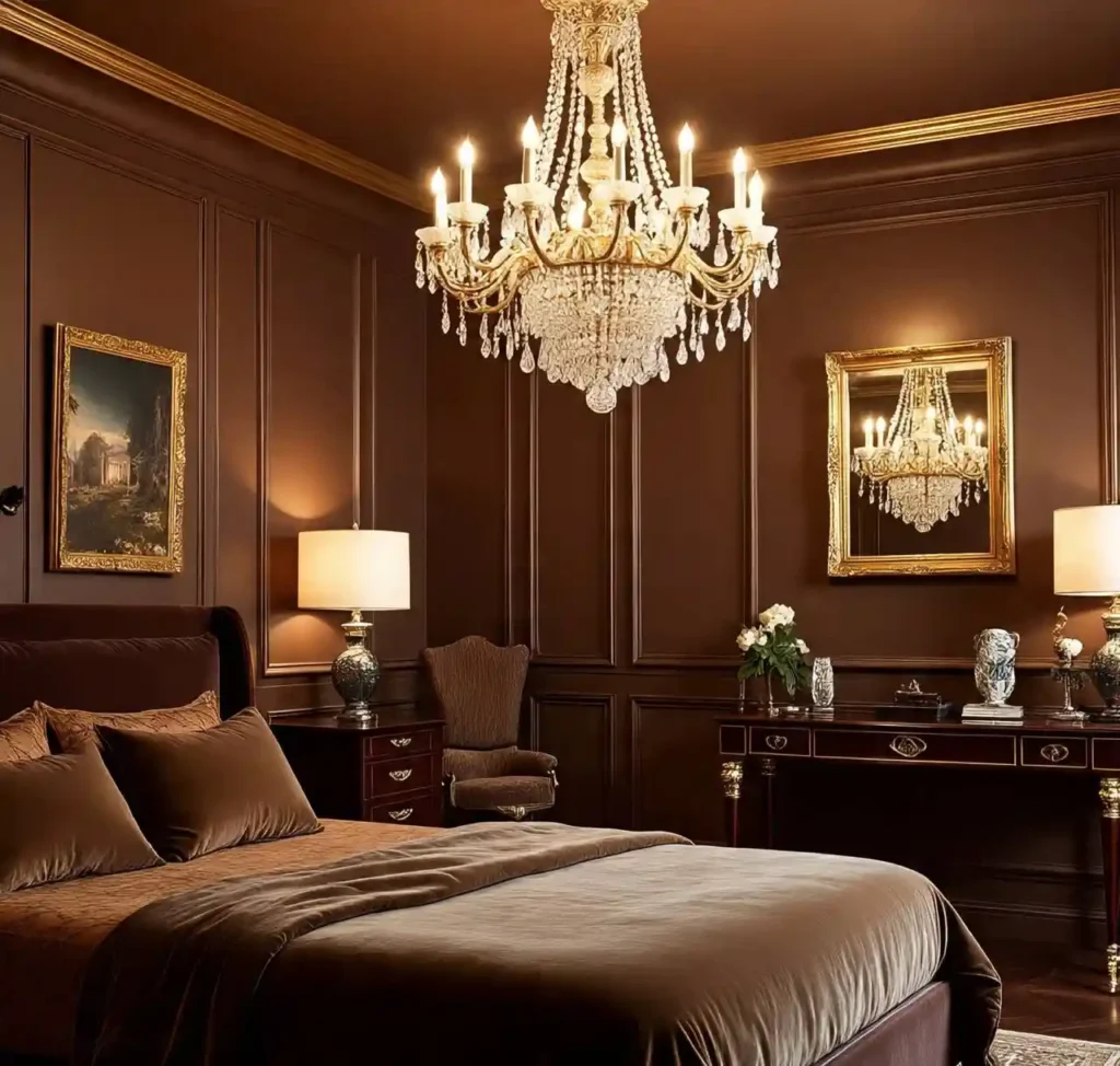 17-Brown Bedroom Idea