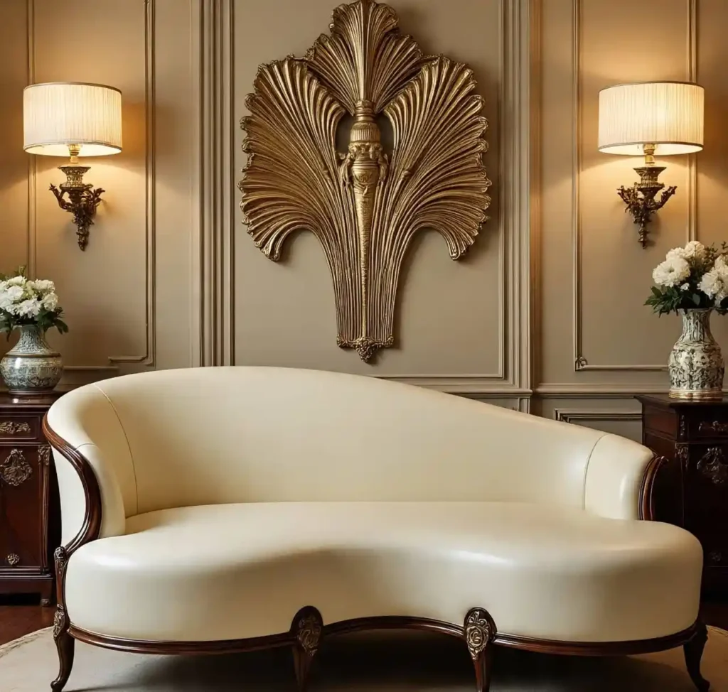 17-Curved Sofa Living Room Idea