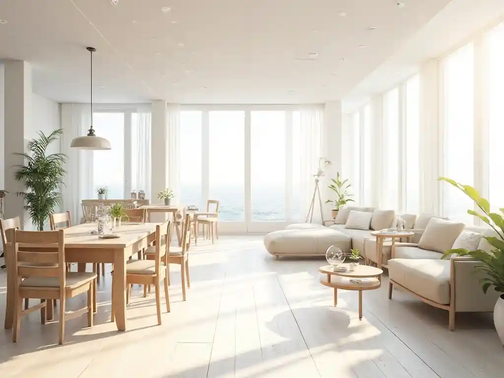 17-Scandinavian Home Office Design Idea