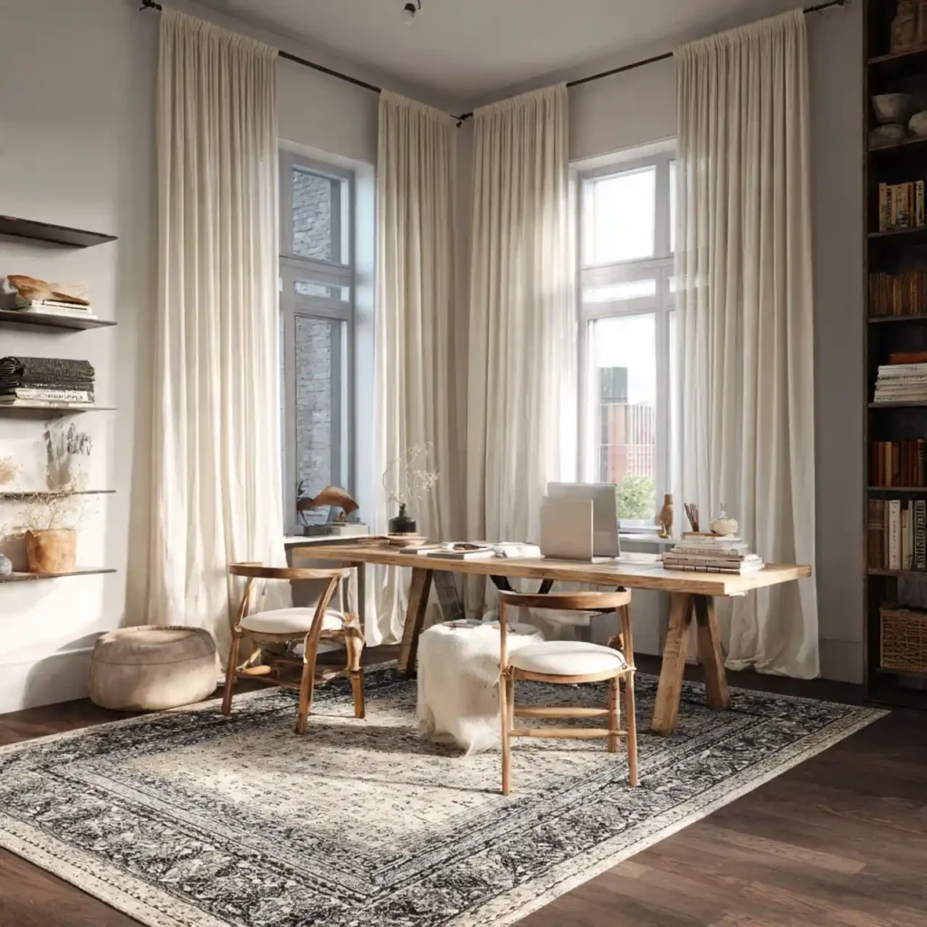 17-Shared Home Office Idea