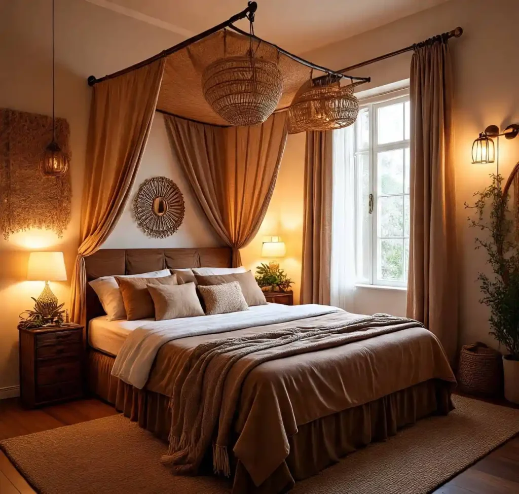 19-Brown Bedroom Idea