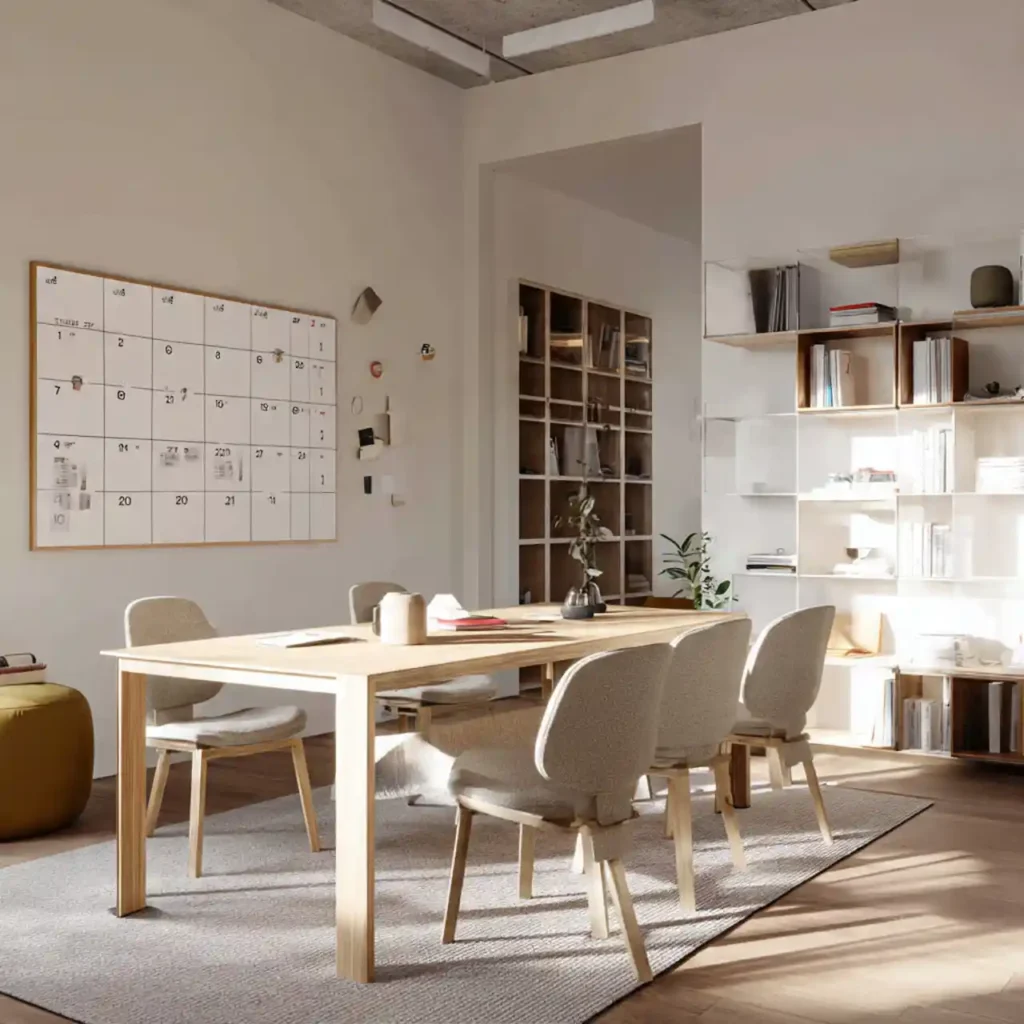 19-Shared Home Office Idea