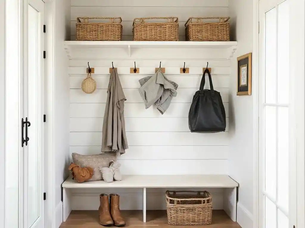 19-Shiplap Accent Wall Idea