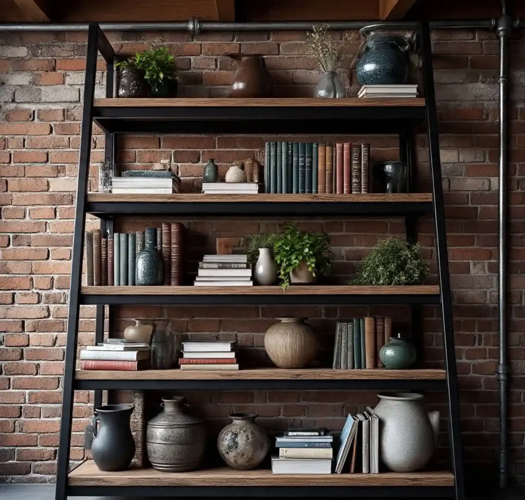 2-Ladder Shelf Ideas